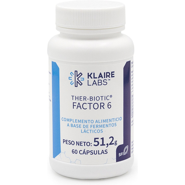 Klaire Labs Ther-biotic Factor 6 60 Caps