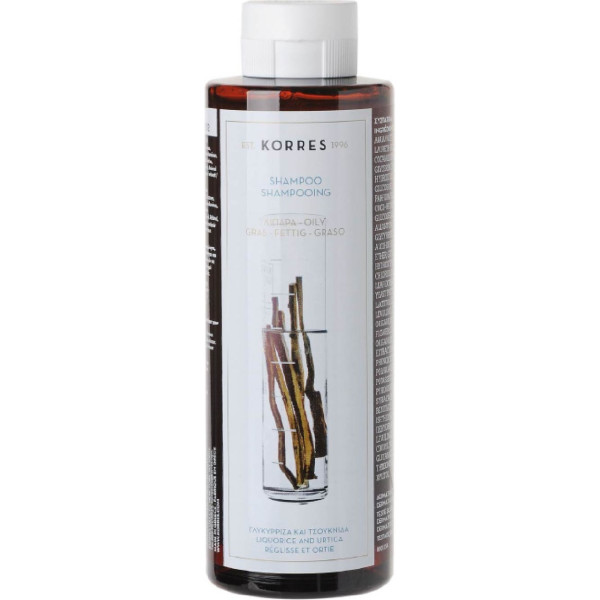 Korres Shampoo Oily Hair Liquorice And Nettle 250 Ml