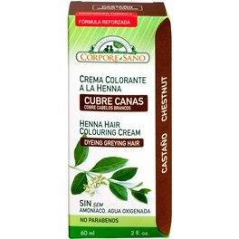 Corpore Sano Cr.colorante Henna Castaño 60ml