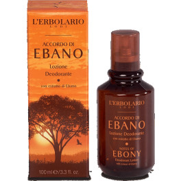 L´erbolario Accordo Di Ebano Loción Desodorante 100 Ml (cítrico - Maderas Perfumadas)