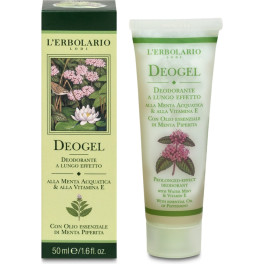 L'erbolario Deogel mit Wasserminze und Vitamin E 50 ml Gel