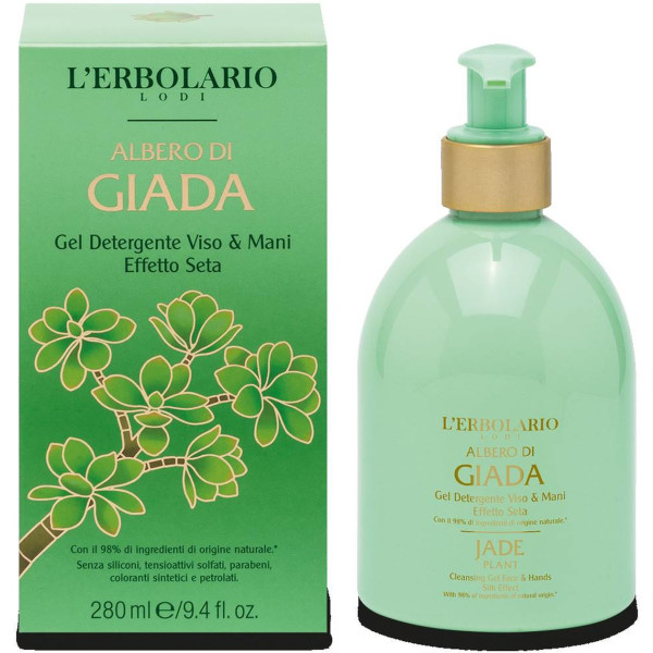 L´erbolario Jade Tree Reinigingsgel Gezicht en Handen 280 Ml 280 Ml Crème