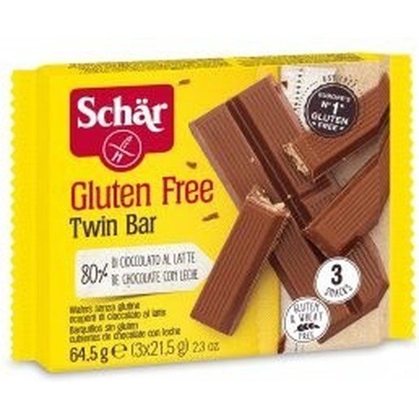 Dr. Schar Twin Bar 64.5g - Sans Gluten
