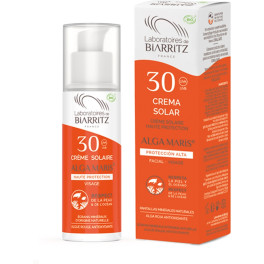 Laboratoires De Biarritz Zonnecru00e8me voor het gezicht Spf30 Bio Alga Maris-cru00e8me 50 ml