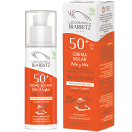 Laboratoires De Biarritz Zonnecrème Kinderen Spf50+ Alga Maris 100 Ml