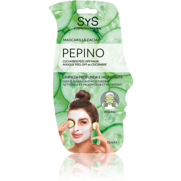 Laboratorio Sys Mascarilla Facial Peeling Con Pepino 10 Ml De Crema