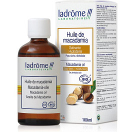Ladrome Aceite Vegetal De Nuez De Macadamia Bio 100 Ml De Aceite