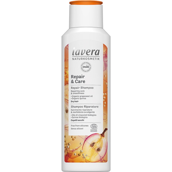 Lavera Shampoo Herstelt En Verzorgt 250 Ml