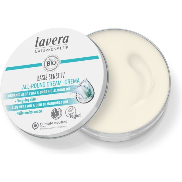 Lavera Cream 150 Face & Body Basis Sensitiv 150 ml Creme