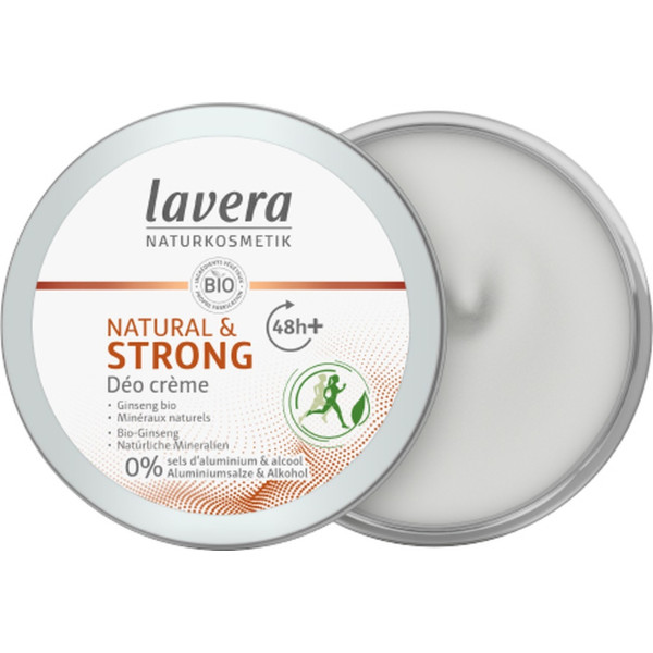 Lavera Desodorante Crema 48h + Strong & Natural 50 Ml De Crema