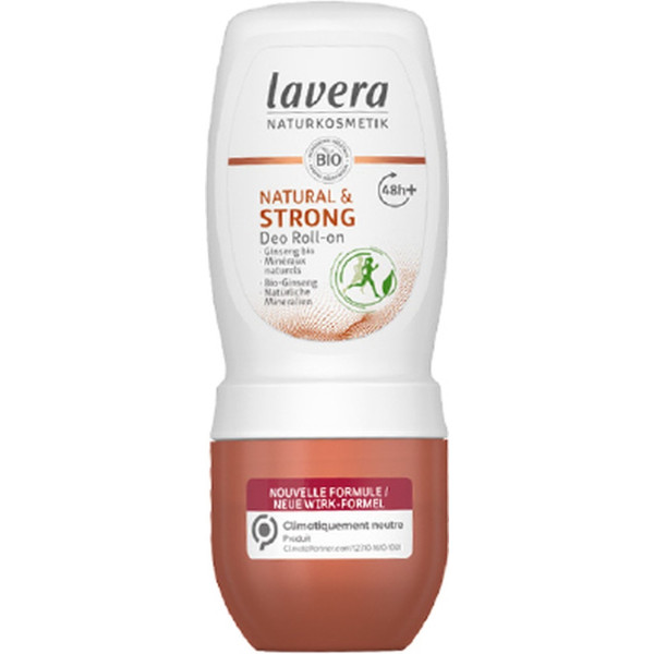 Lavera Déodorant Roll-on 48h+ Strong & Natural 50 Ml