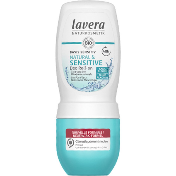 Lavera Roll-on Deodorant 48h Basis Sensitiv & Natural 50 ml