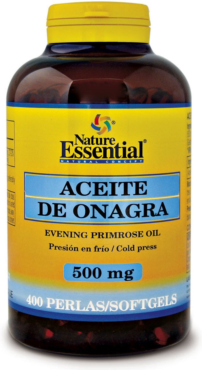 Nature Essential Aceite De Onagra 500 Mg 10% Gla 400 Perlas-image