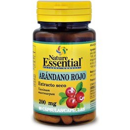 Nature Essential Mirtillo Rosso 5000 Mg (Est. Secco 200 Mg) 60 Capsule