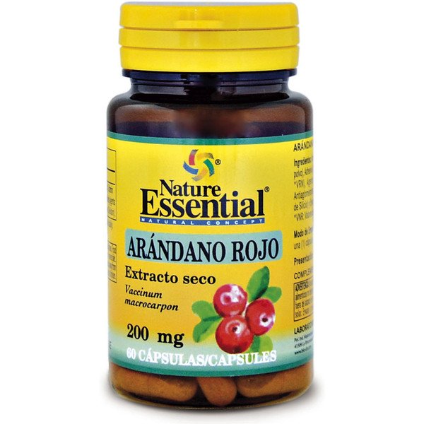 Nature Essential Rote Cranberry 5000 mg (ext. trocken 200 mg) 60 Kapseln