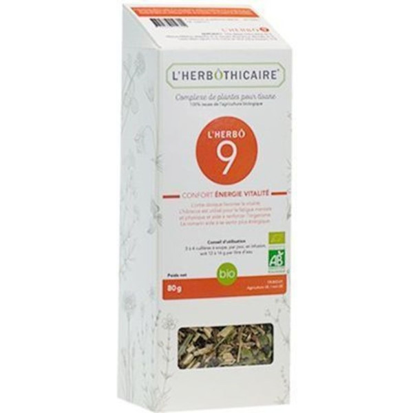 Lherbothicaire L'herbô 9 Energía Y Vitalidad 80 G