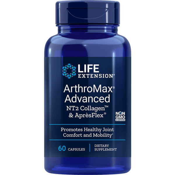 Life Extension Arthromax Advanced Con Nt2 60 Caps