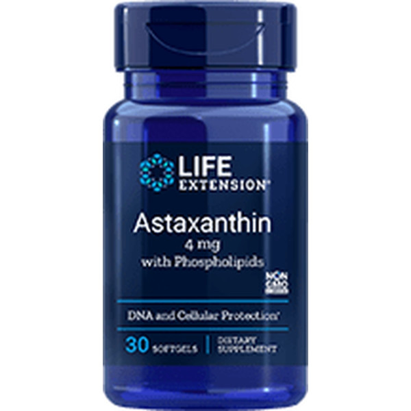 Life Extension Astaxantina Con Fosfolípidos 30 Perlas