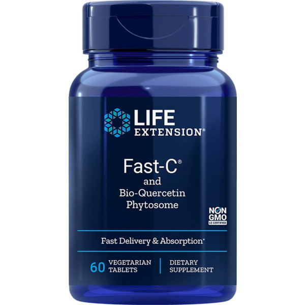 Life Extension Fast C Y Bio Quercetina Fitosoma 60 Caps