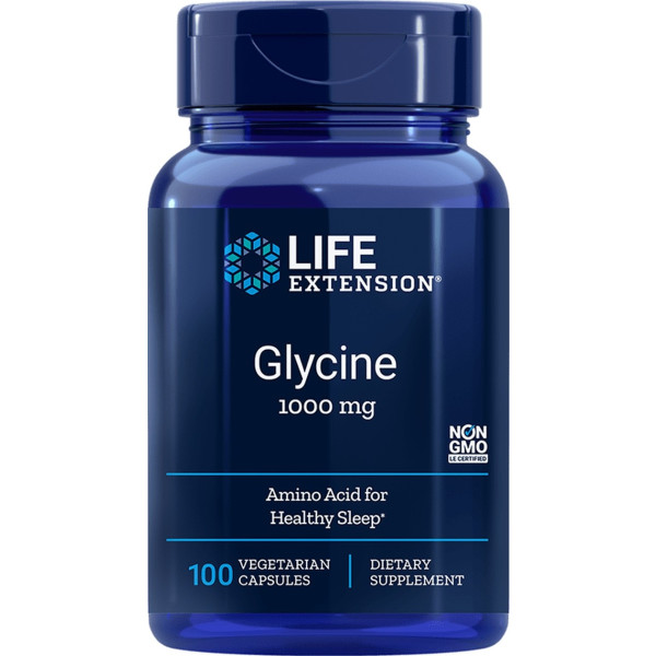 Life Extension Glycine 1000 Mg 100 Caps