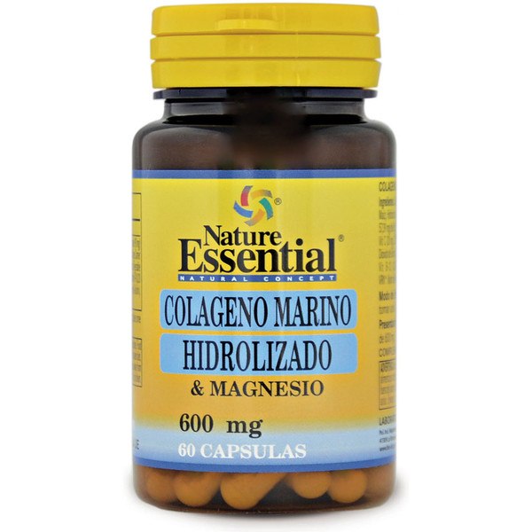 Nature Essential Colageno Marino Hidroli+ Mg 600 Mg 60 Caps