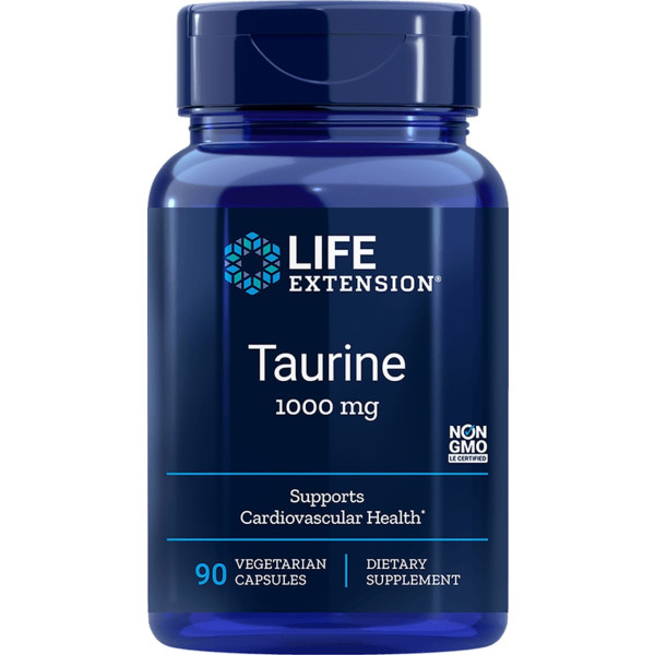 Life Extension Taurina 100 Mg 90 Caps Vegetales