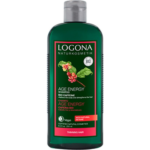 Logona Shampoo Age Energy Caffeina Bio 250 Ml