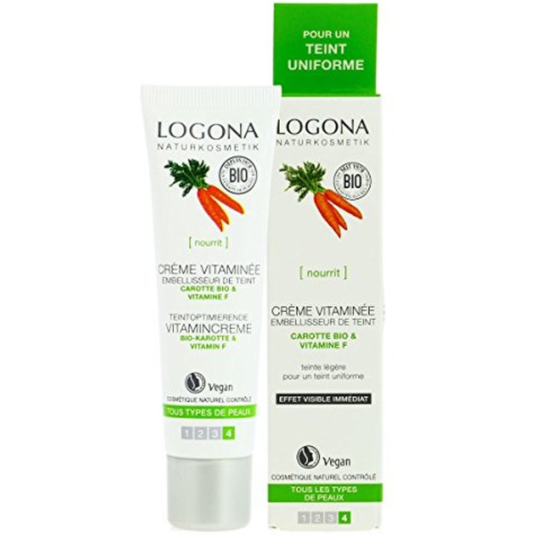 Logona Brightening Vitamin Cream Cenoura & Vitamina F Creme 30 ml