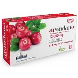 Nature Essential Red Cranberry 120 Pac. Blister Ext Dry 30 Vcaps