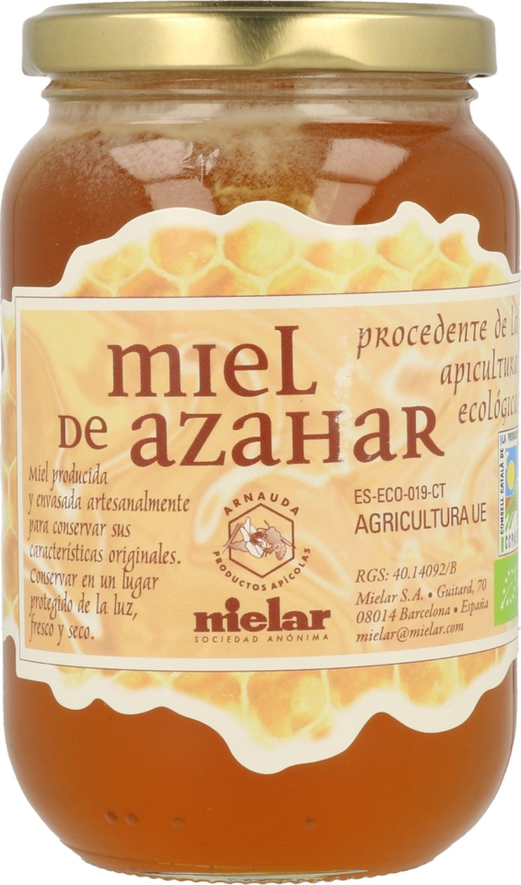 Mielar Miel Azahar Bio 500 G-image