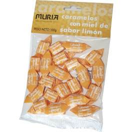 Muria Caramelos De Miel Y Limón (sin Azúcar) 100 G