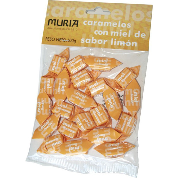 Bonbons Muria Miel et Citron (sans sucre) 100 G