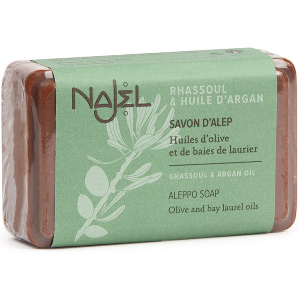 Najel Aleppo Soap Argan & Rhassoul 100 G