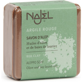 Najel Jabon De Alepo Con Arcilla Roja 100 G