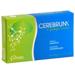 Natiris Cerebrum + Ginkgo Biloba 30 Caps