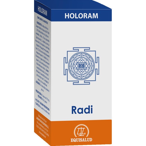 Equisalud Holoram Radi 500 mg 60 cápsulas