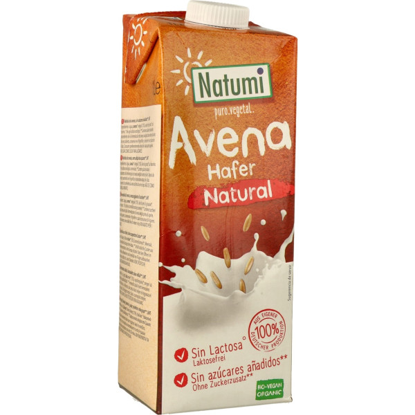 Natumi Bebida De Avena Natural 1 L