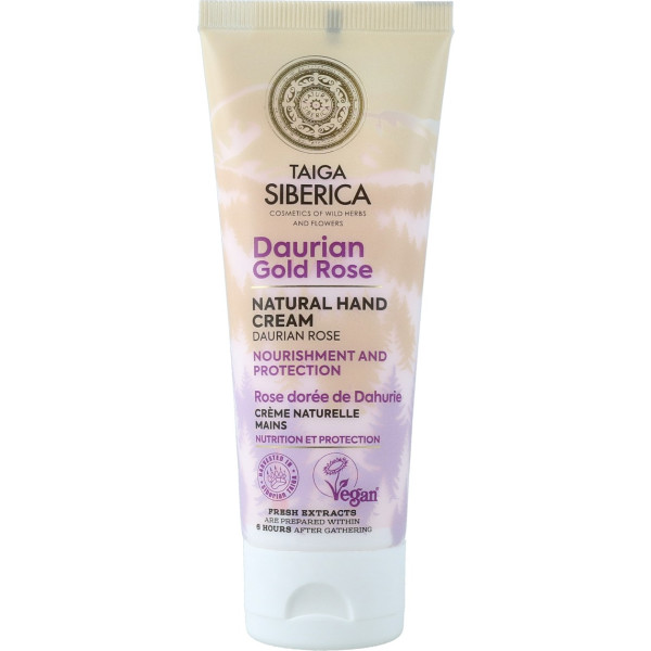 Natura Siberica Natural Hand Cream Nutrition and Protection 75 Ml Cream