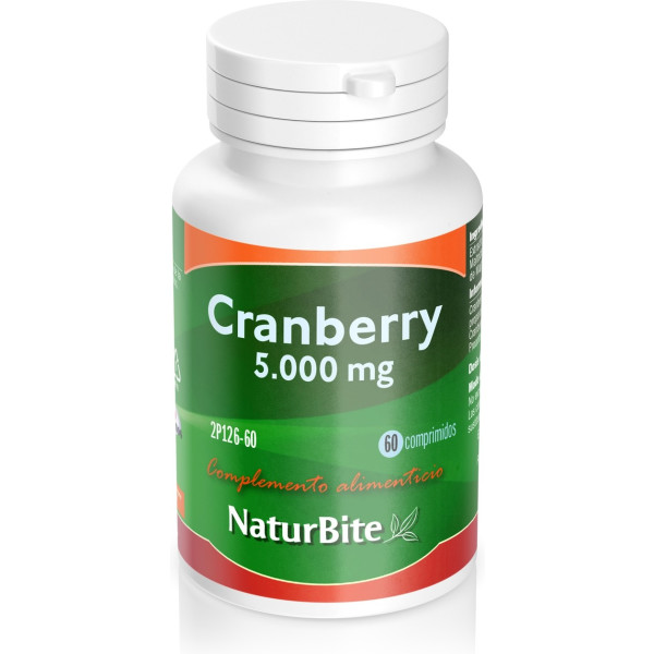 Naturbite Cranberry (arándano Rojo) 60 Comp De 5000mg