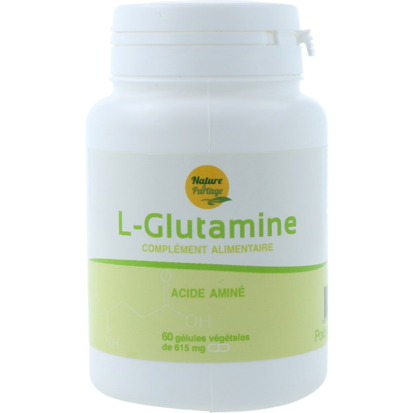 Nature Et Partage L-glutamina 60 Caps (615mg)
