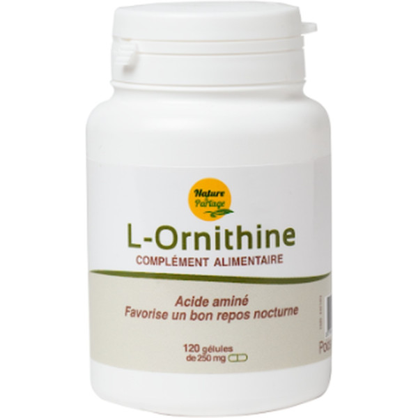 Nature Et Partage L-ornitina 120 Caps (250mg)