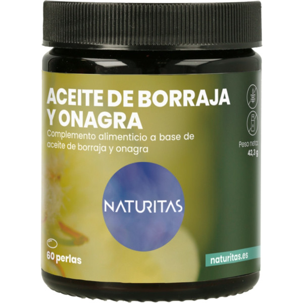 Naturitas Aceite De Borraja Y Onagra 60 Perlas