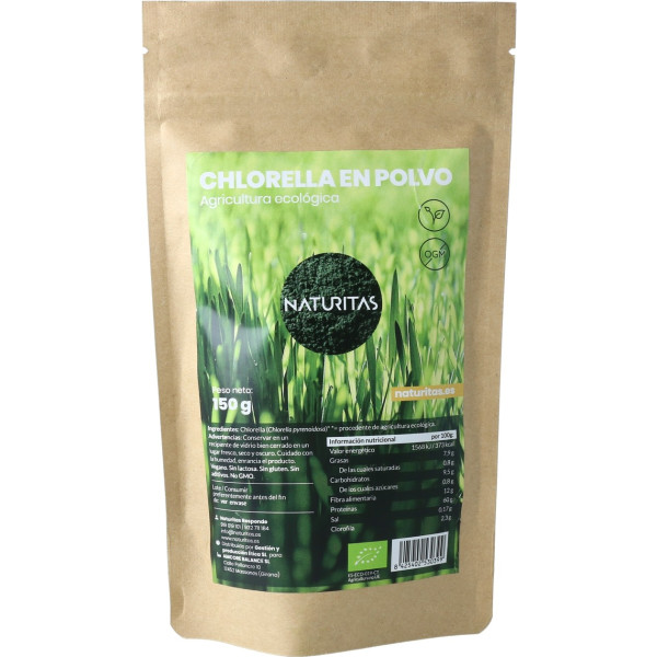 Naturitas Chlorella En Polvo Bio 150 G De Polvo
