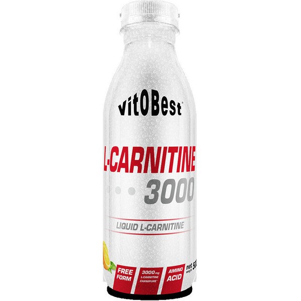 Vitobest L-carnitine 3000 Botella 500 Ml Naranja