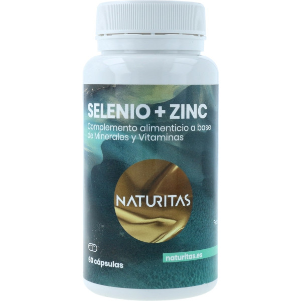 Naturitas Selenio + Zinc 60 Caps