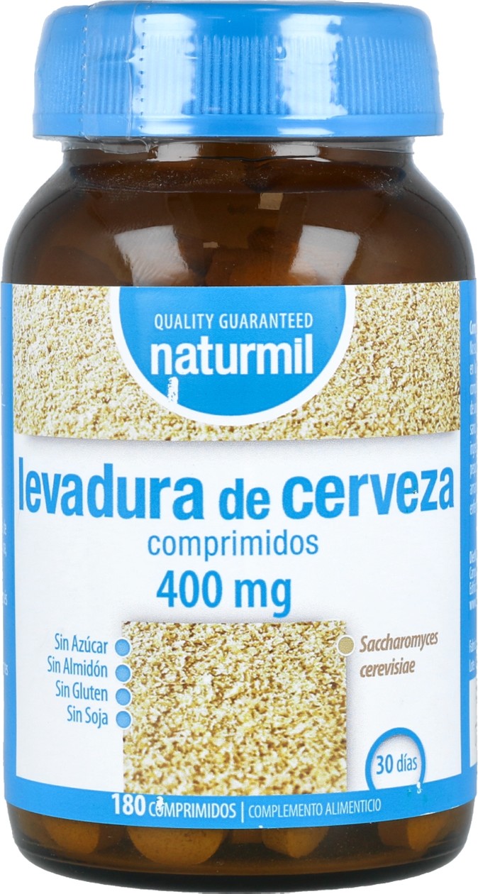 Naturmil Levadura Cerveza 400Mg 180Comp-image