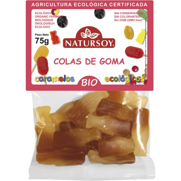 Natursoy Colas De Goma 75 G