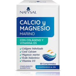 Natysal Calcio Y Magnesio Marino 60 Comp