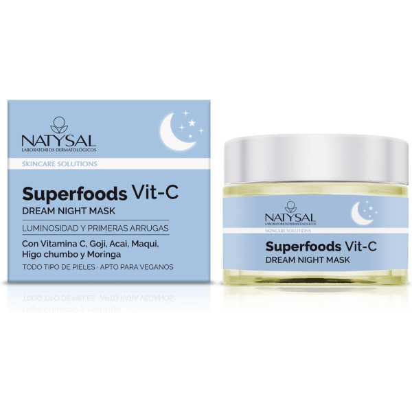 Natysal Mascarilla De Noche Con Vitamina C 50 Ml De Crema