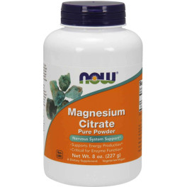 Now Magnesium Citrate Pure Powder 227 G Powder